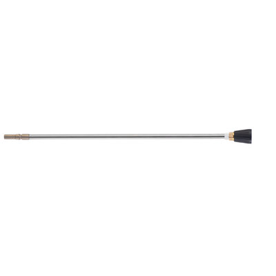 Lance with pendulum nozzle
